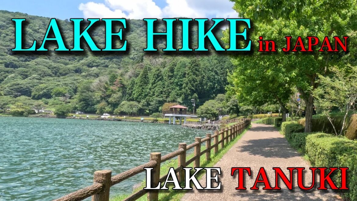 【LAKE HIKE in JAPAN】Walk around LAKE TANUKI