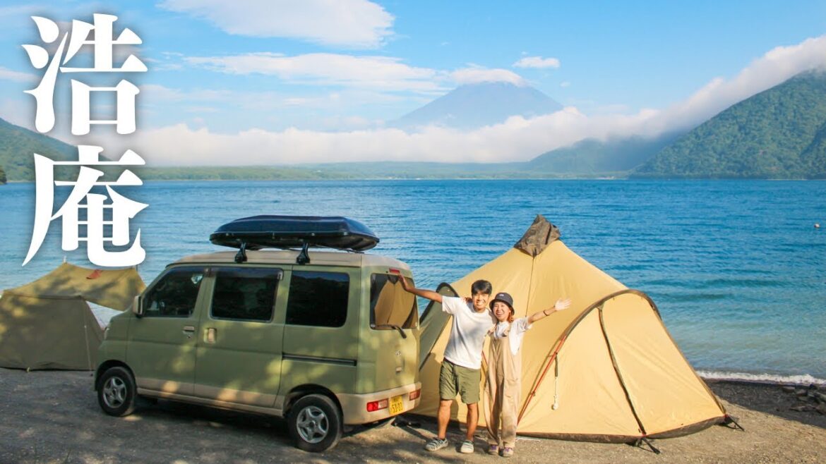 【山梨】本栖湖畔の人気キャンプ場で夏のゆるキャン｜浩庵キャンプ場