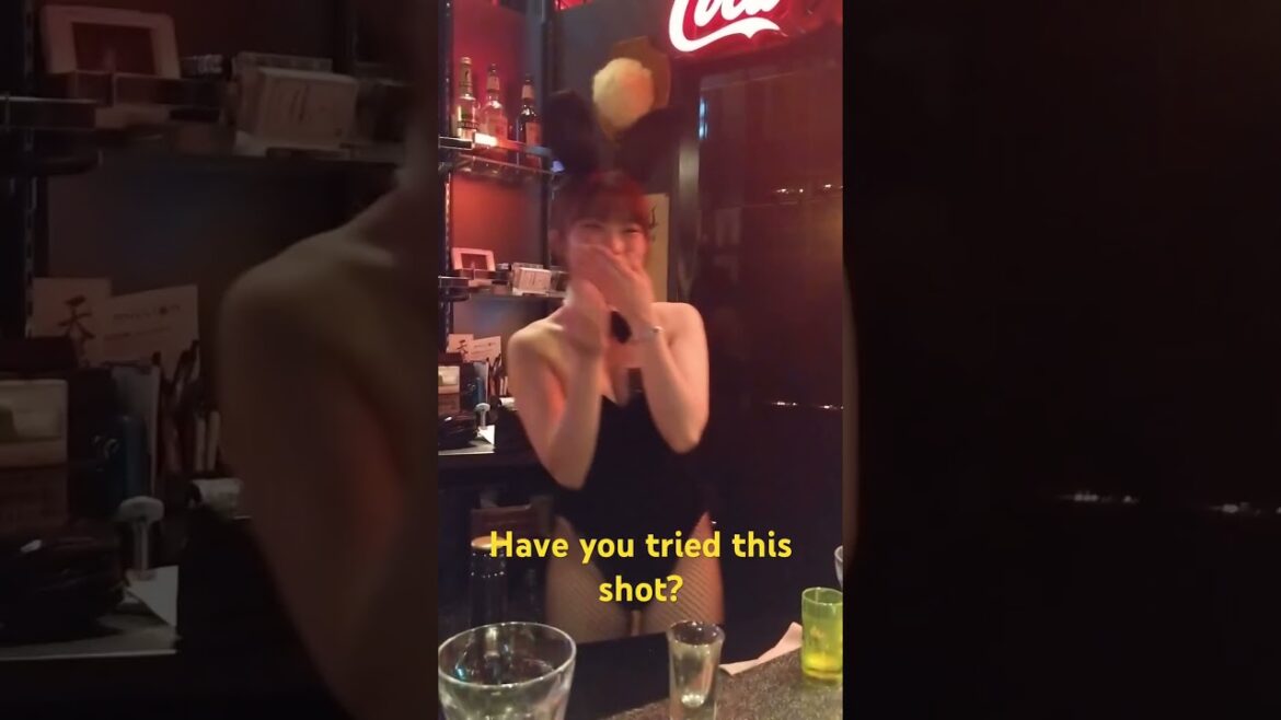 Japanese Bunny tries a Cement Mixer! #japan #japangirls #japantravel