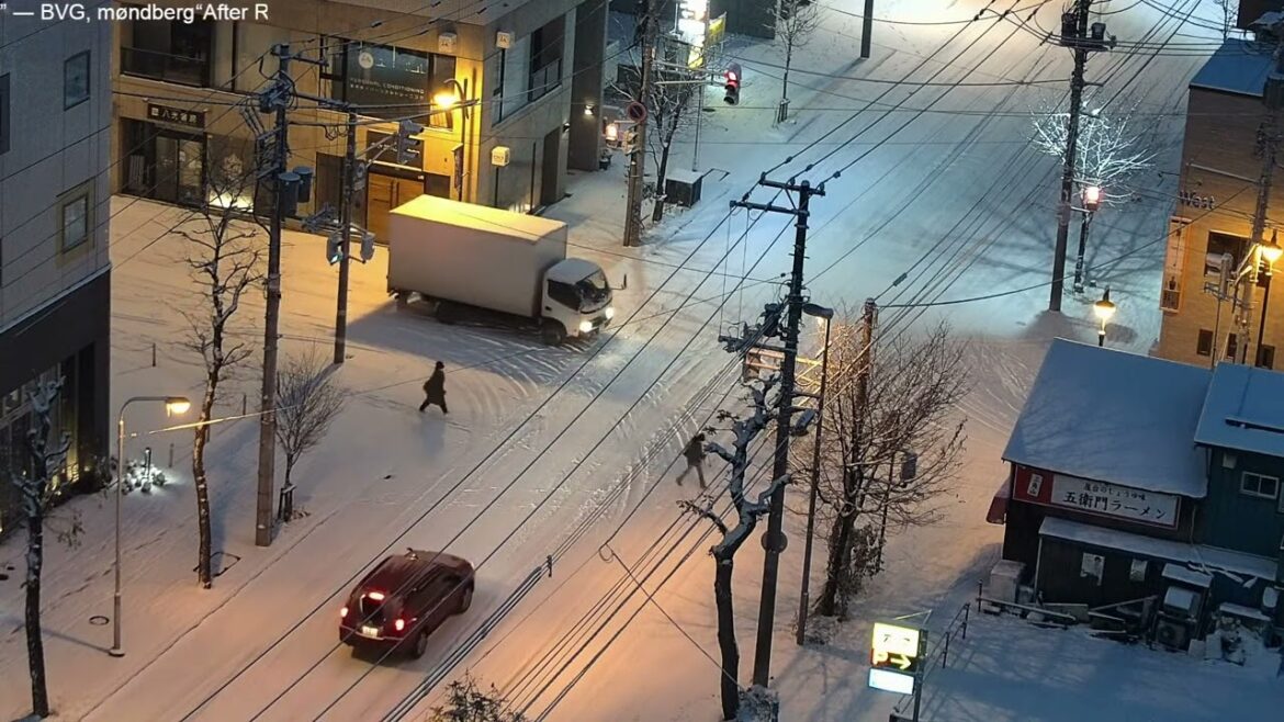 Early morning snow world of Sapporo, Hokkaido | December 1, 2022