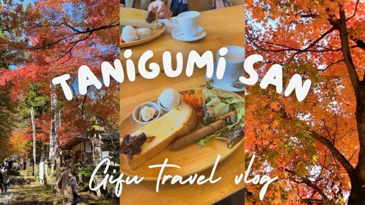 Japan's Beautiful Foliage | Tanigumi San Temple 🍁 Gifu, Japan Travel Vlog
