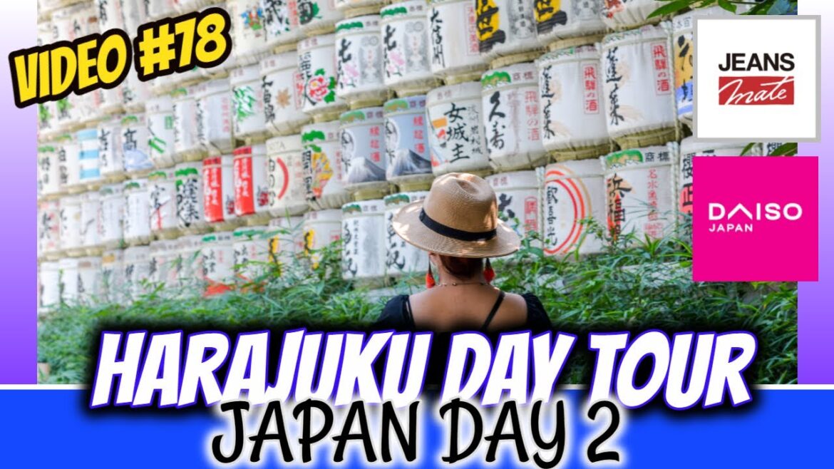 Stroll in Yoyogi Park | Luxury Shops in Omotesando | Shopping in Takeshita Street - JAPAN DAY 2
