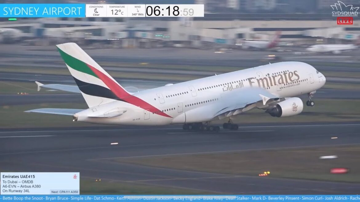🔴 LIVE - Plane Spotting @ Sydney Airport ATC Tower w/ Tim ATC!🔴