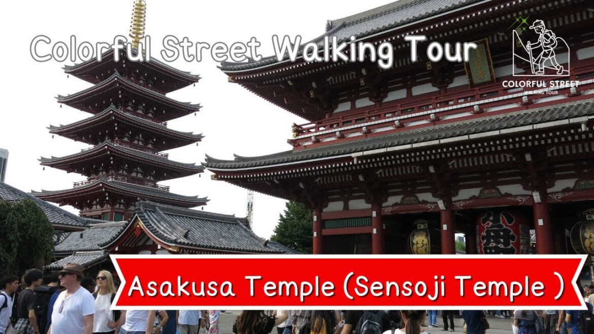 EP 36 Exploring the Enchantment of Sensoji Temple Day time walking tour EP 36 Exploring the Enchantment of Sensoji Temple Day time walking tour