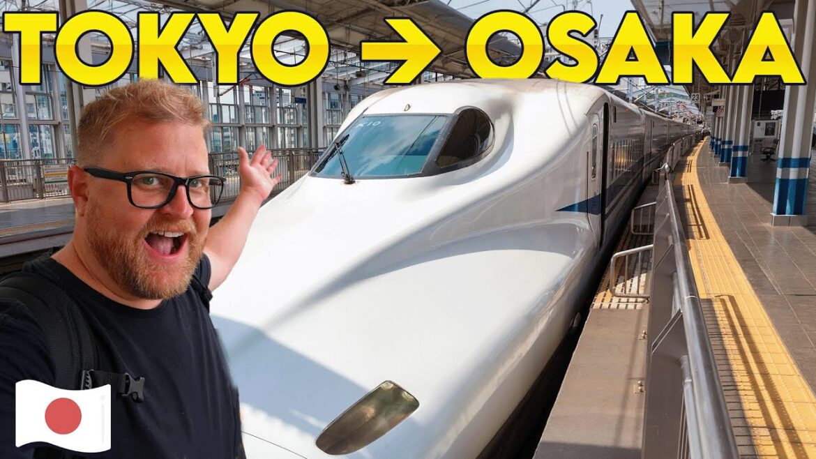 Bullet Train! Shinkansen Tokyo to Osaka