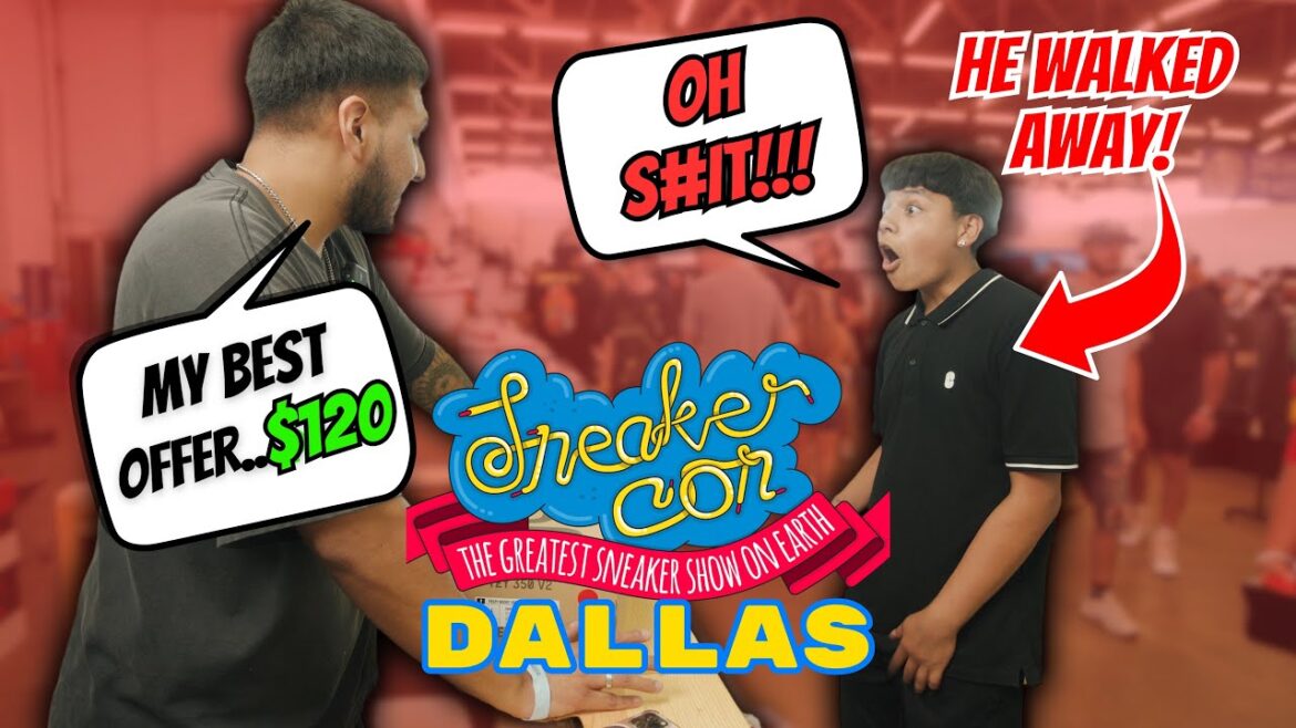 CASHING OUT SNEAKERS FOR 1 HOUR AT SNEAKERCON DALLAS 2023!! CASHING OUT SNEAKERS FOR 1 HOUR AT SNEAKERCON DALLAS 2023!!