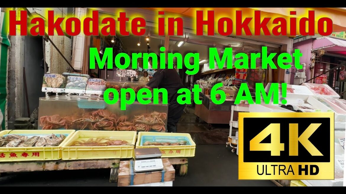What can you eat at 6AM at Hakodate? [Hokkaido]
