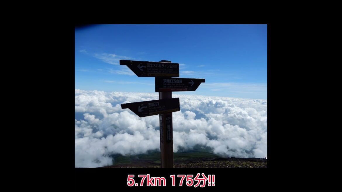 2023.8.20-21富士山チャレンジ②　パート⑤雲海〜下山完了！ #吉田ルート #世界遺産 # #雲海  #六合目安全指導センター #YAMAP #まっともチャンネル