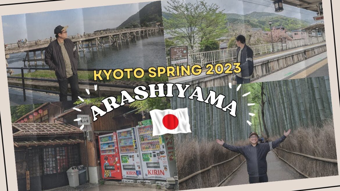Kyoto Arashiyama Adventure: A Travel Vlog Insight (April 2023) Part 01