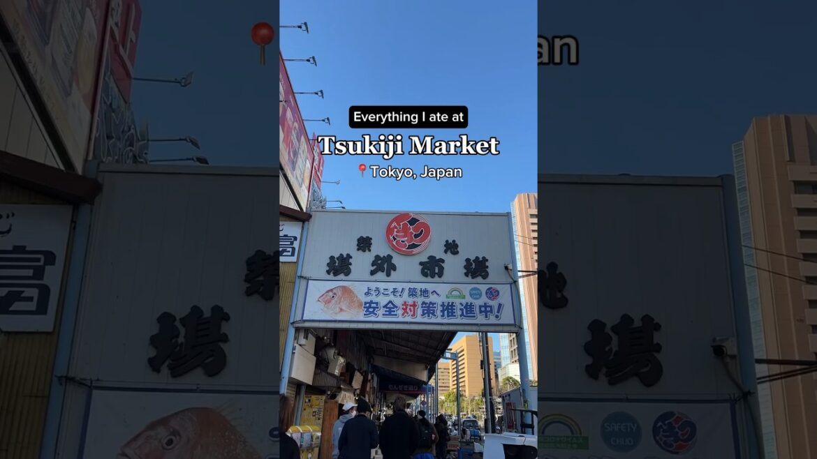 Everything I ate at Tsukiji Market in Tokyo, Japan! #tsukijimarket #tsukiji #tokyofood #tokyotravel Everything I ate at Tsukiji Market in Tokyo, Japan! #tsukijimarket #tsukiji #tokyofood #tokyotravel