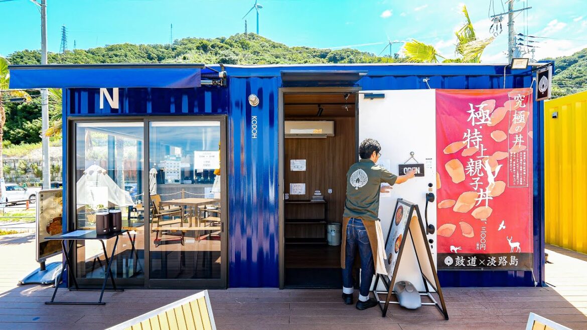 １０００円超えのカツ丼＆親子丼をたった1人で回し切るワンオペ丼ぶり職人！席数１２席のコンテナ丼ぶり専門店の慌ただしい１日丨Ultimate Egg Rice Bowl in Japan