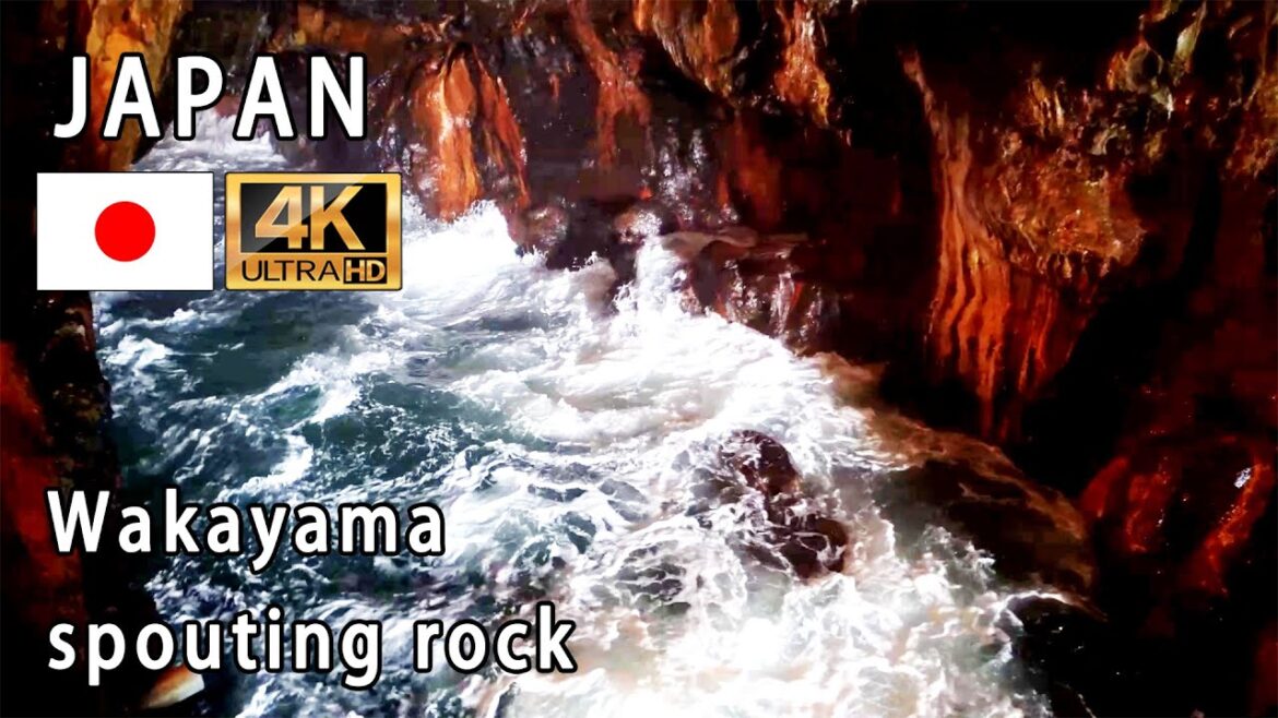 Wakayama  Shirahama　( spouting rock )