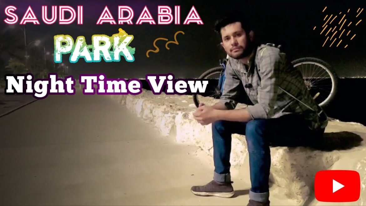 Saudi Arab Park Night Time | সৌদি আরবের রাতের দৃশ্য