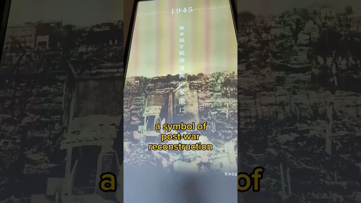 History of Kumamoto Castle 🏯 | Kumamoto, Japan #japan #castlesofjapan #travelgoals #kumamotocastle