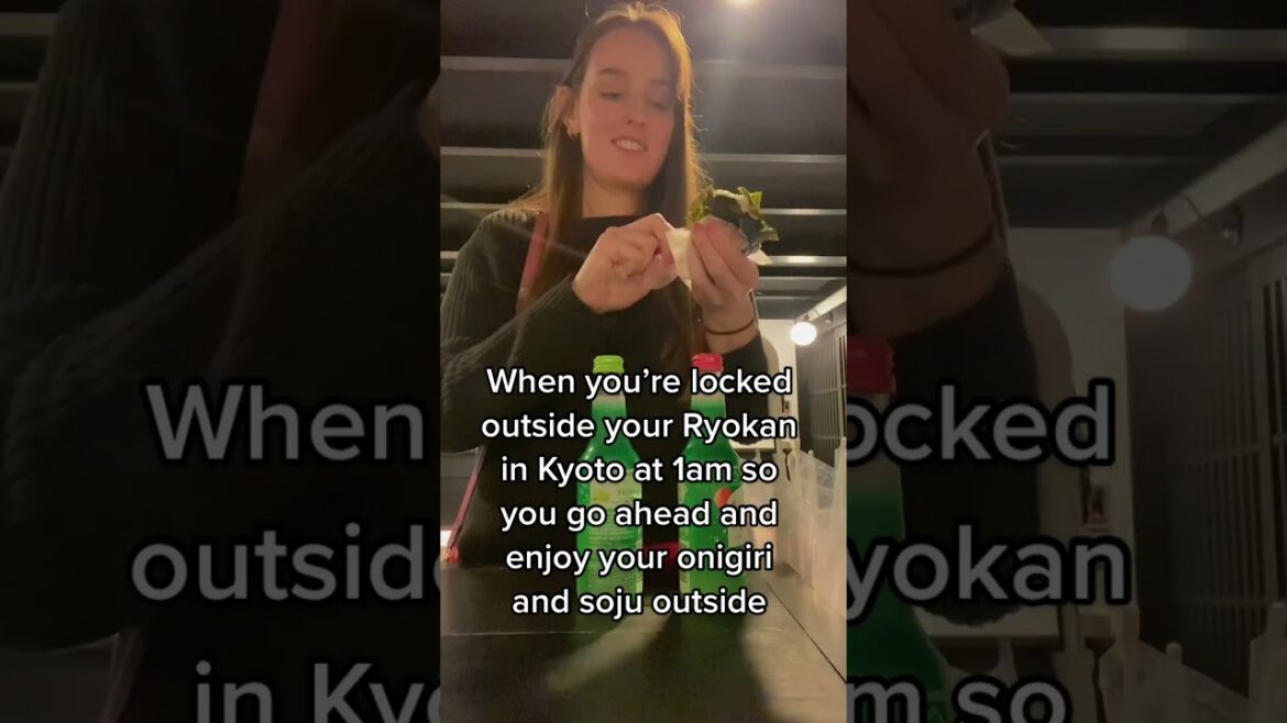 Locked out of Ryokan at 1am!? - Kyoto, Japan #travel #japan #japantravel #kyoto