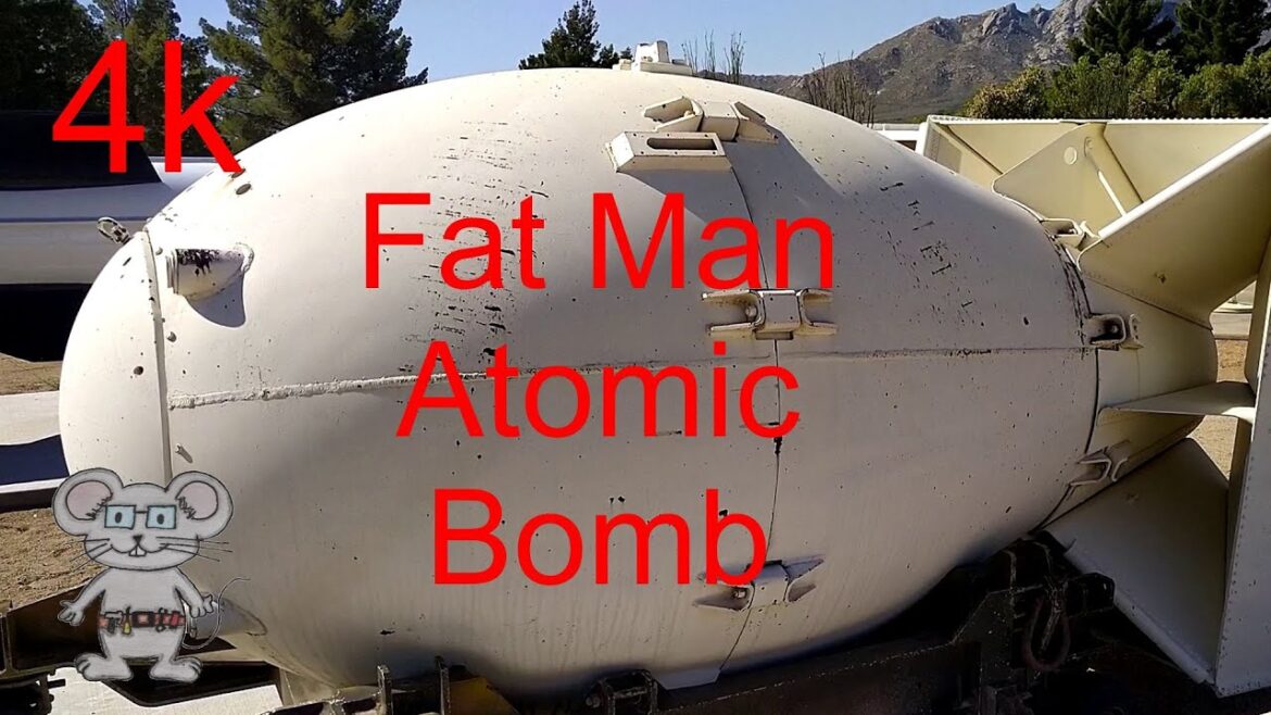 Fat Man Atomic bomb in 8k Fat Man Atomic bomb in 8k