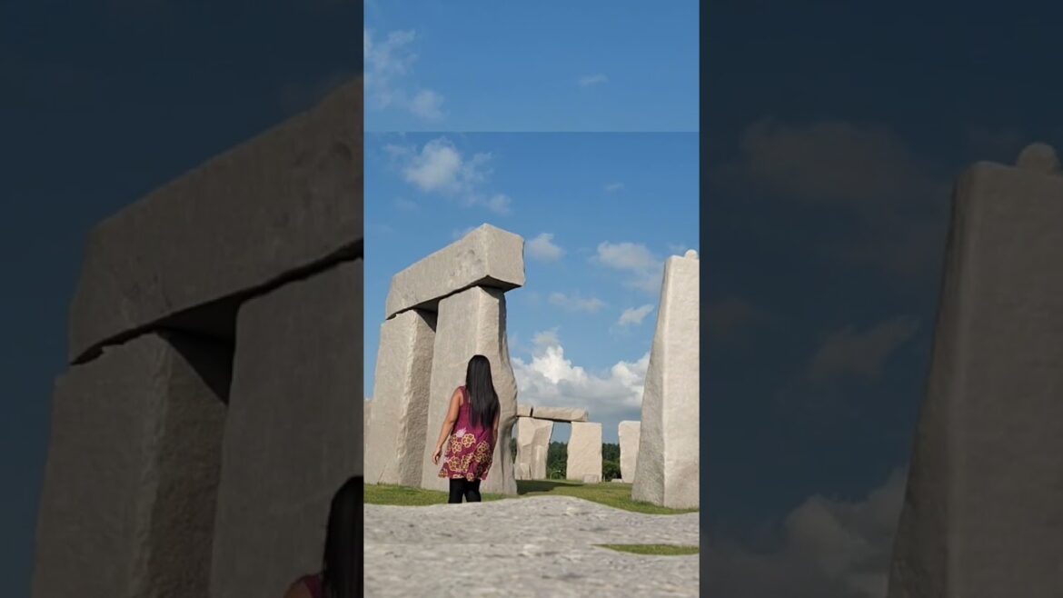 Hill of Buddha Stonehenge ReplicaGiant Moai Takino Cemetery, SAPPORO JAPAN #travel #sapporo  #japan