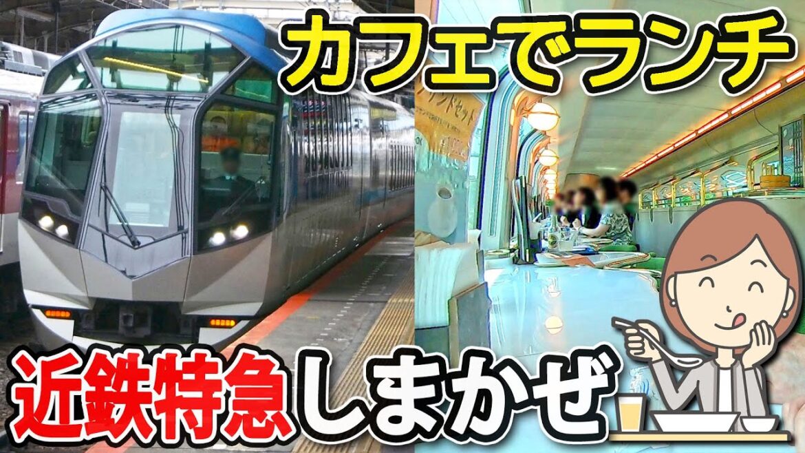 近鉄の観光特急しまかぜに乗車しました。 近鉄の観光特急しまかぜに乗車しました。