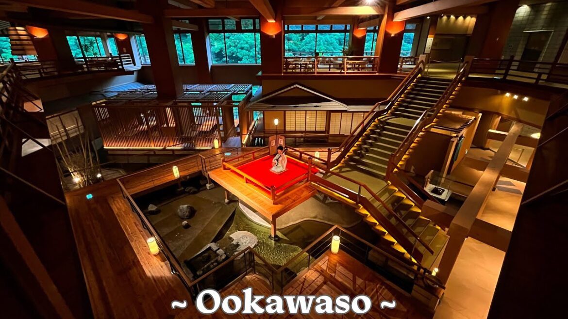 Real "Demon Slayer" Infinite Castle ?? / TRAVEL VLOG in Japan / Ryokan Ookawaso