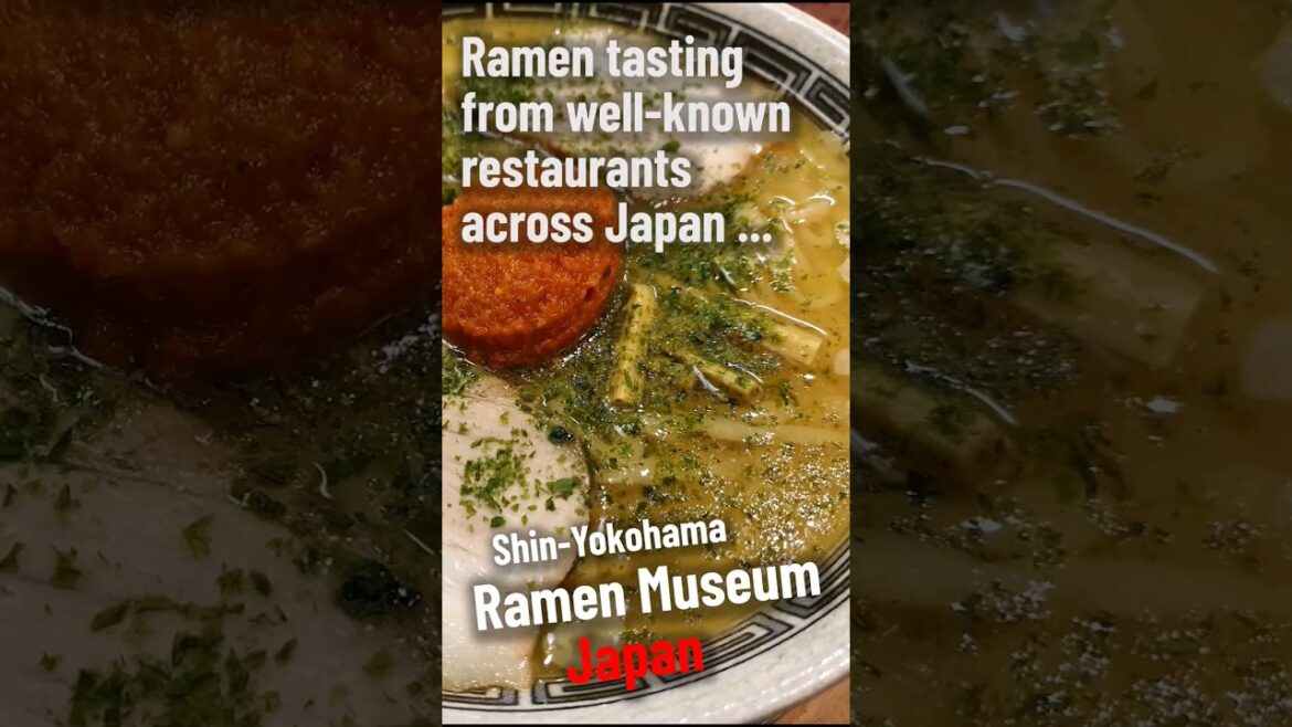 Ramen Museum, Shin-Yokohama, Japan!  🍜 (Step back in time to 1950 Tokyo) #ramen #ramennoodles Ramen Museum, Shin-Yokohama, Japan!  🍜 (Step back in time to 1950 Tokyo) #ramen #ramennoodles