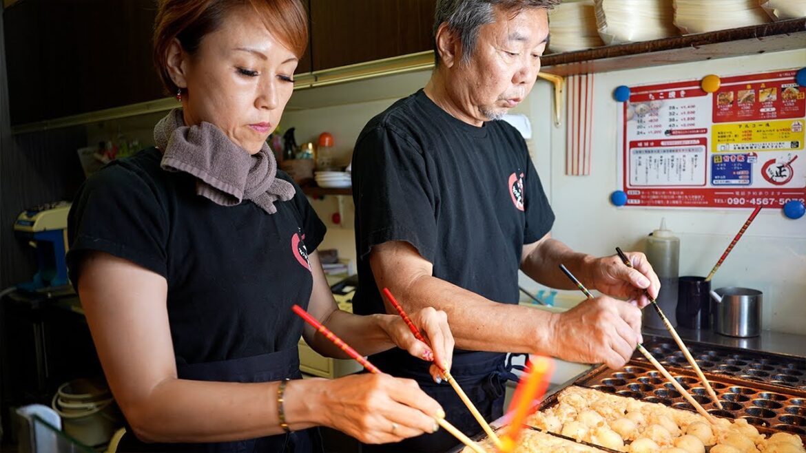 大阪の老舗【たこ焼き正ちゃん】旨さの秘密はダブルだし！夫婦の素敵な接客が魅力！25年愛され続ける理由とは!?  "Osaka’s Takoyaki: 25 Years of Flavor"