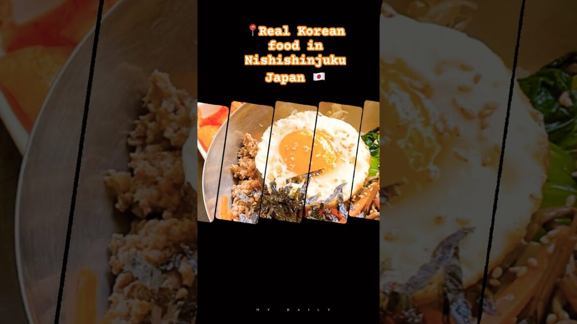 Authentic Korean Flavors in Nishishinjuku,Japan|PHOEBEBUI VLOG #KoreanCuisineGems #NishishinjukuEats