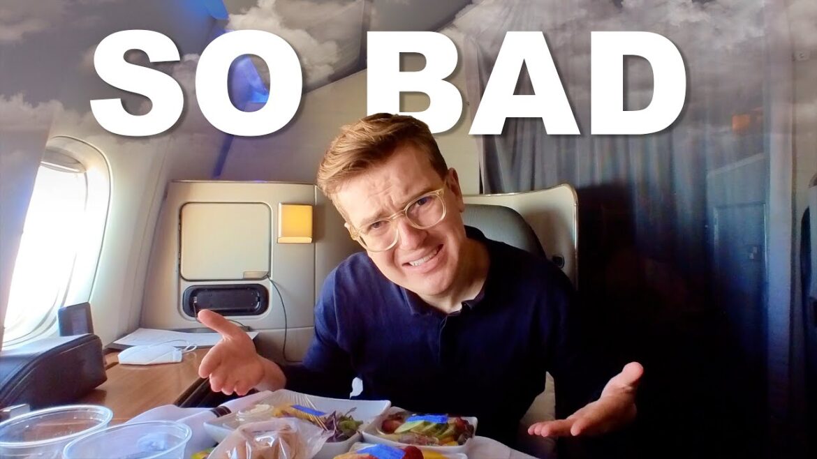 American Airlines EMBARRASSING First Class - London to New York