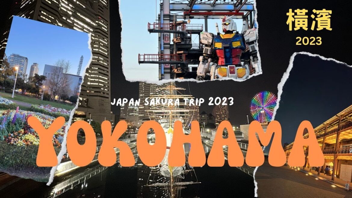 [Japan Sakura Trip 2023] Part 5 : Yokohama Bay is so beautiful!