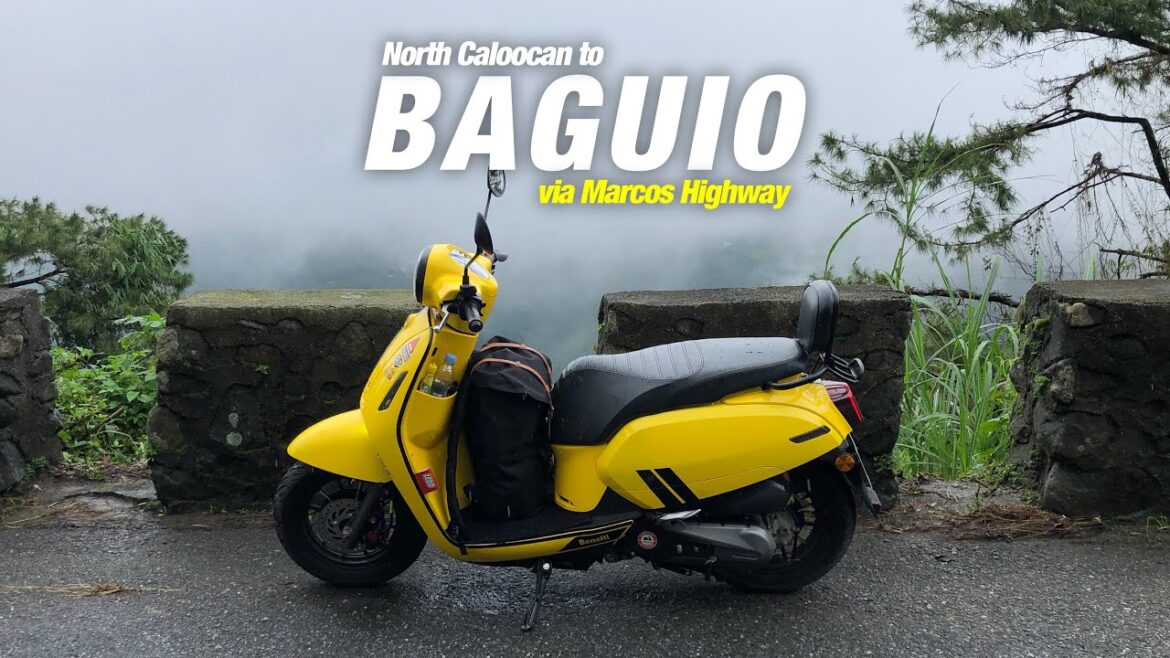Baguio Ride! 547km only! Benelli Panarea 125 | Ange Salasiban