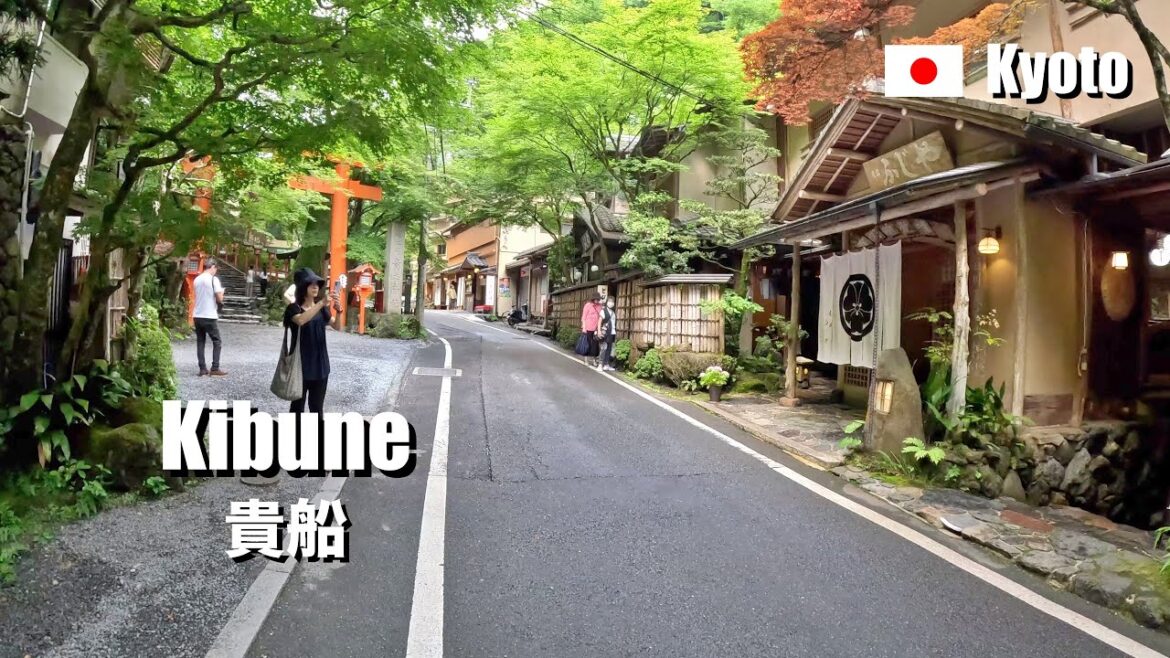 Oasis of Kyoto, Kibune, Japan | 4K Walking Oasis of Kyoto, Kibune, Japan | 4K Walking