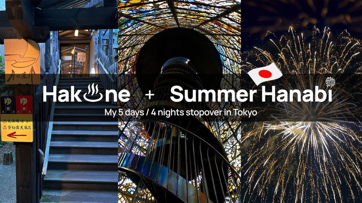 My 5-Day Tokyo Summer Stopover: Onsen Bliss, Fireworks & Earned Points
