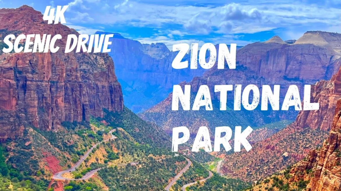 MOST Scenic Drive in the US | Zion National Park 4K | Utah Route 9 | Relaxation | GoPro Hero 11 MOST Scenic Drive in the US | Zion National Park 4K | Utah Route 9 | Relaxation | GoPro Hero 11