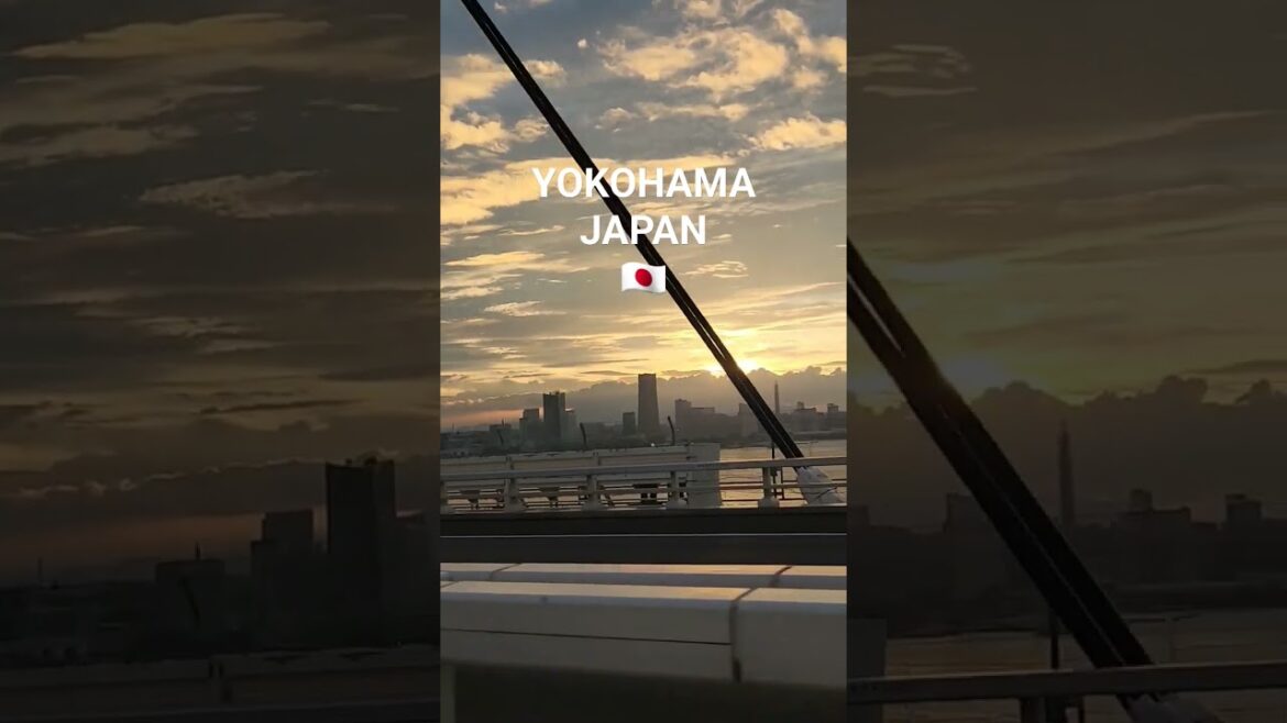 Captivating Twilight in Yokohama: A Japanese Ray of Serenity #travel