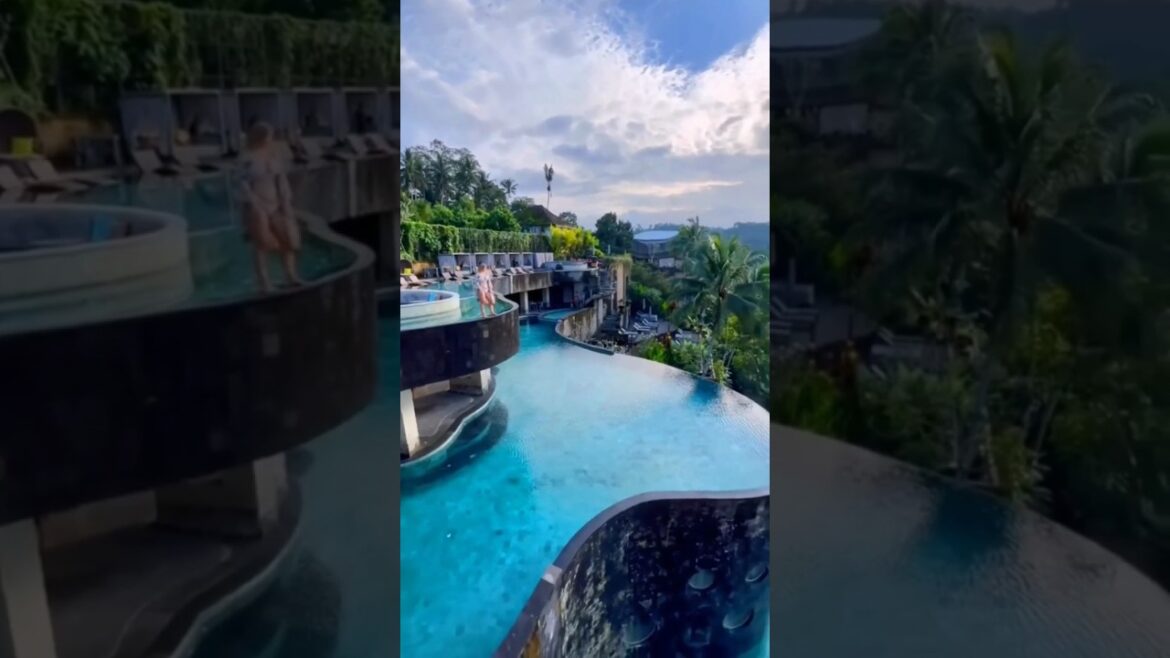 Most Beautiful Pools in World🌊🌴🤩✨ Places that don’t feel real! #nature #travel #explore