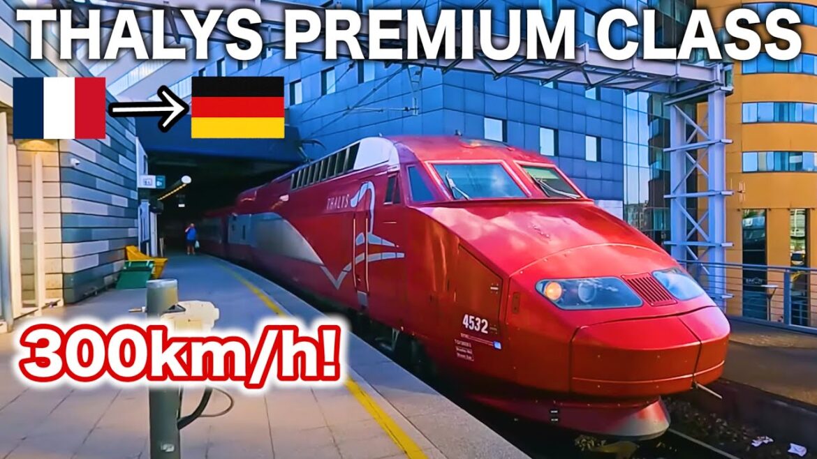 🇫🇷🇩🇪Riding the Thalys Premium First Class from Paris to Dusseldorf 🇫🇷🇩🇪Riding the Thalys Premium First Class from Paris to Dusseldorf