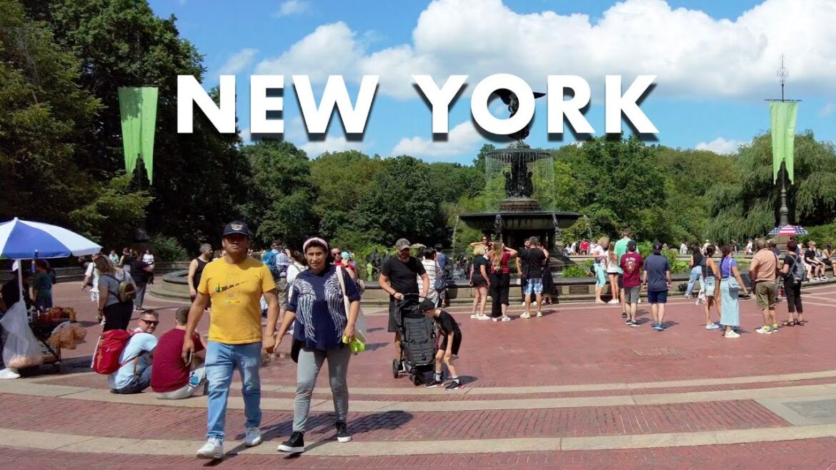 New York City Walking Tour - Central Park - August 2023