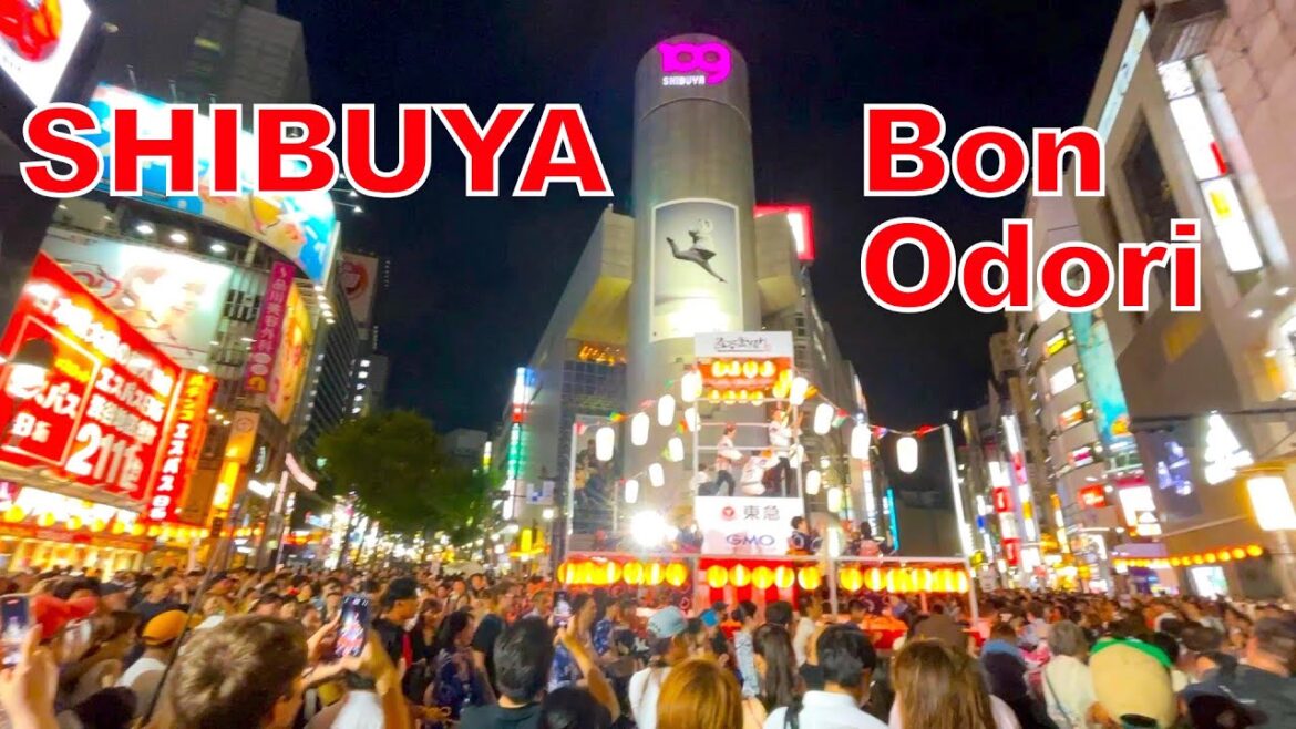 Shibuya Bon Odori dance festival, #shibuya #Shibuya #bonodori