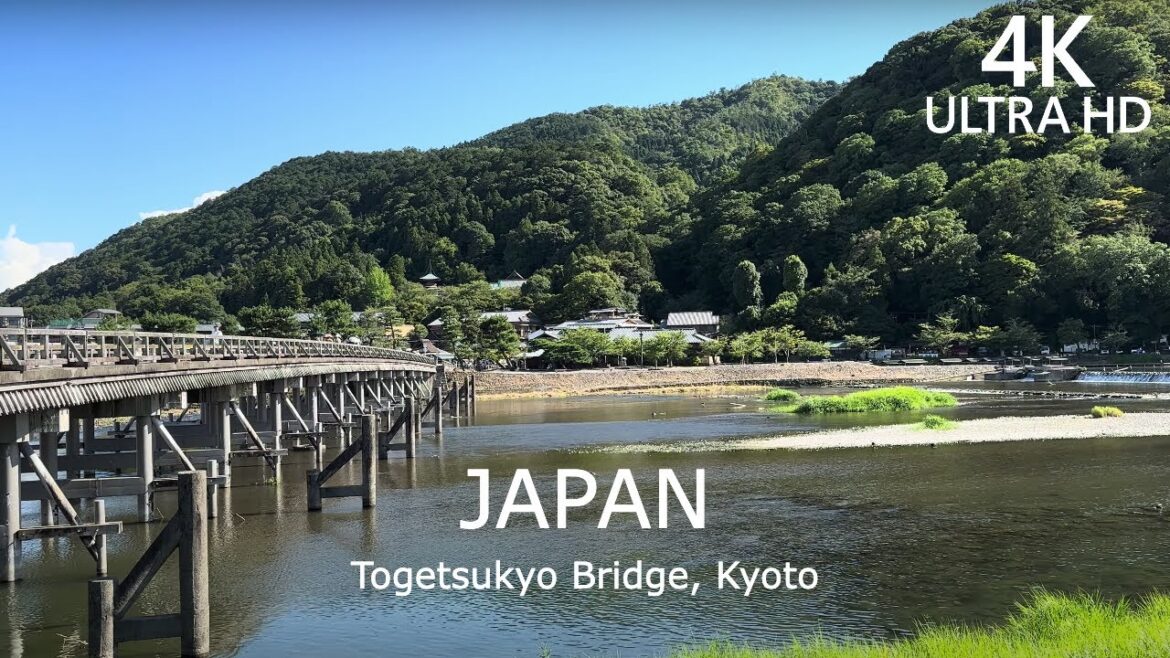 4K Walk Tour – Togetsukyo Bridge, Kyoto | Japan 4K Walk Tour - Togetsukyo Bridge, Kyoto | Japan