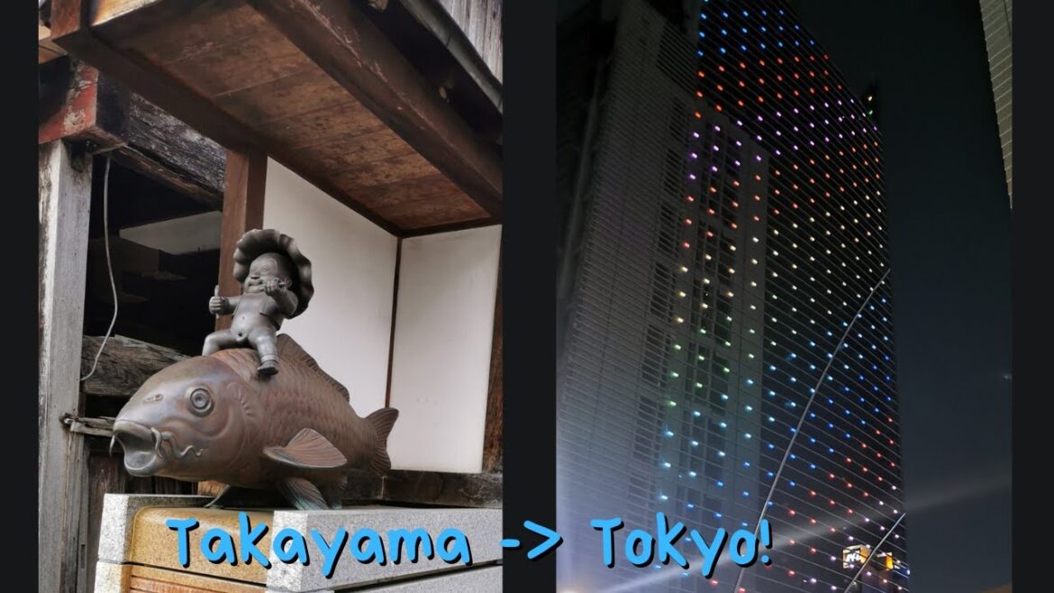Takayama to Tokyo | Japan Vlog Day 11!