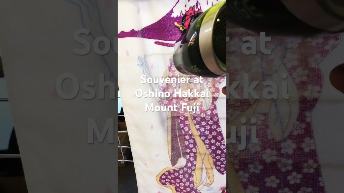 Souvenier at Oshino Hakkai, Mount Fuji Japan #travel