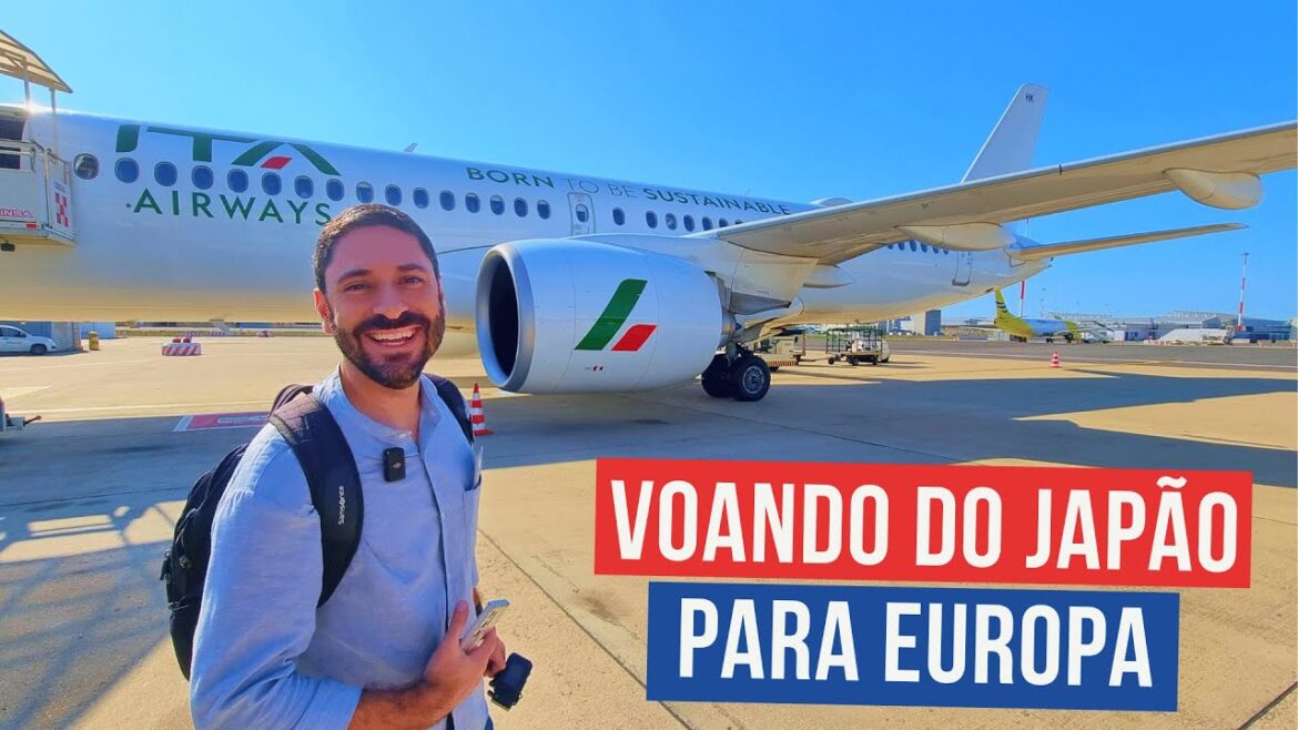 26 HORAS DE VIAGEM ✈️ Voando do JAPÃO para EUROPA com Etihad e Ita! Como é o Aeroporto de TÓQUIO?