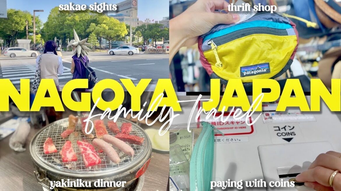 Walking around Sakae, Yakiniku Dinner & another food haul ~ Nagoya Japan 2023