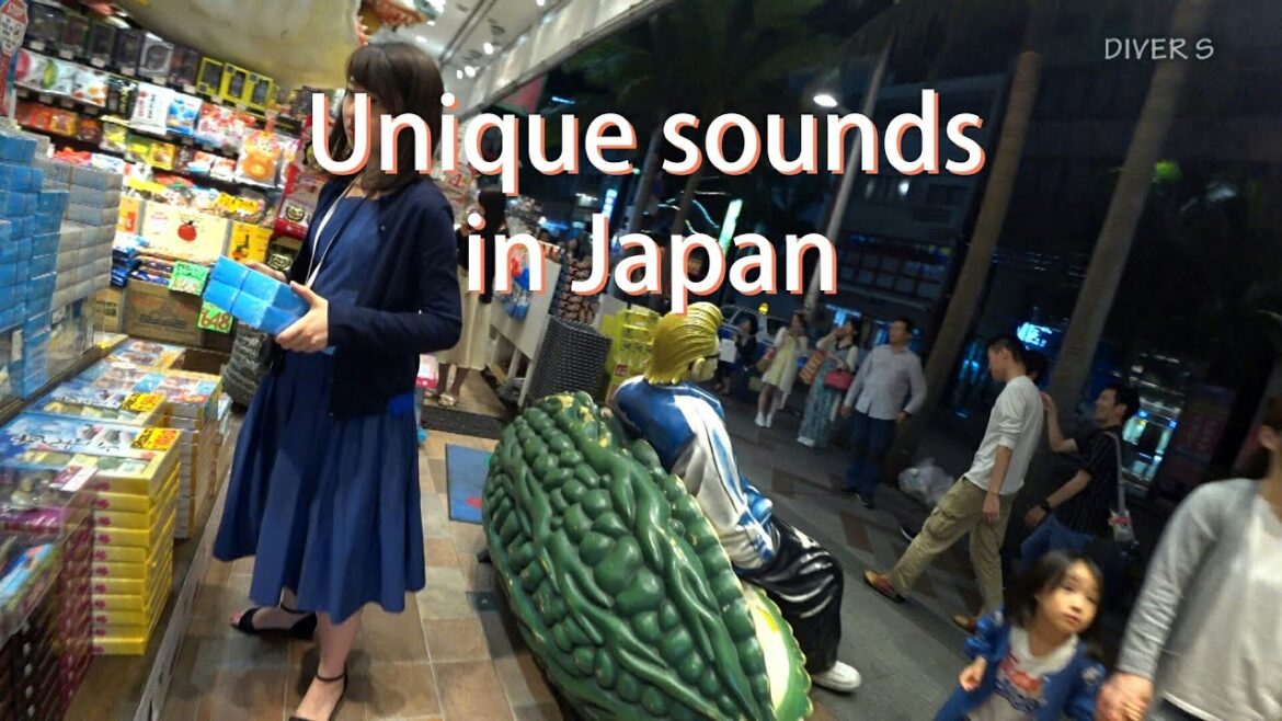 Unique Sounds in Japan / night walk Naha Okinawa