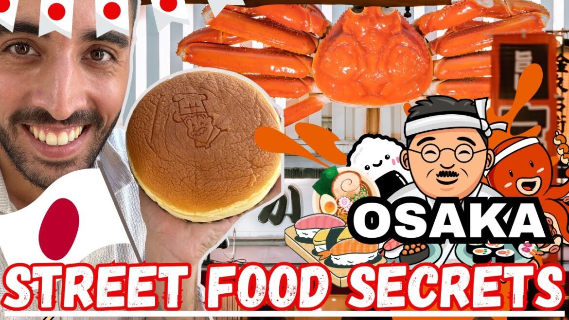 Geheime Food Tour durch Osaka | Japans bestes Essen! | Street Food Japan