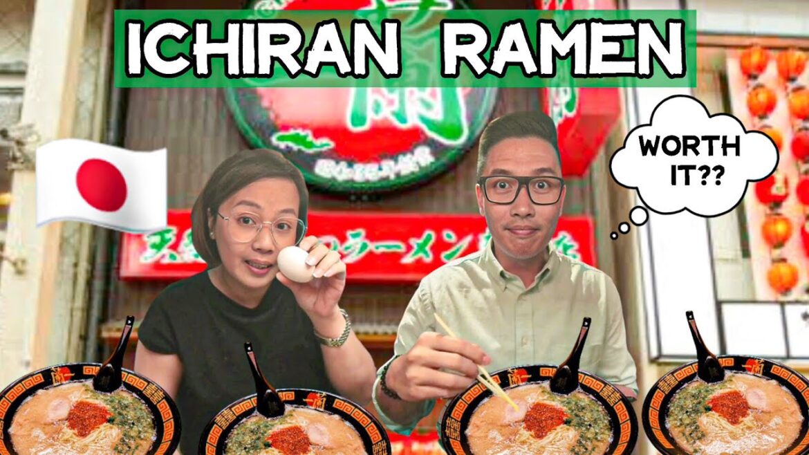 ICHIRAN RAMEN MUKBANG EXPERIENCE: EATING AT JAPAN’S MOST FAMOUS RAMEN RESTAURANT | JAPAN VLOG 2023 ICHIRAN RAMEN MUKBANG EXPERIENCE: EATING AT JAPAN'S MOST FAMOUS RAMEN RESTAURANT | JAPAN VLOG 2023