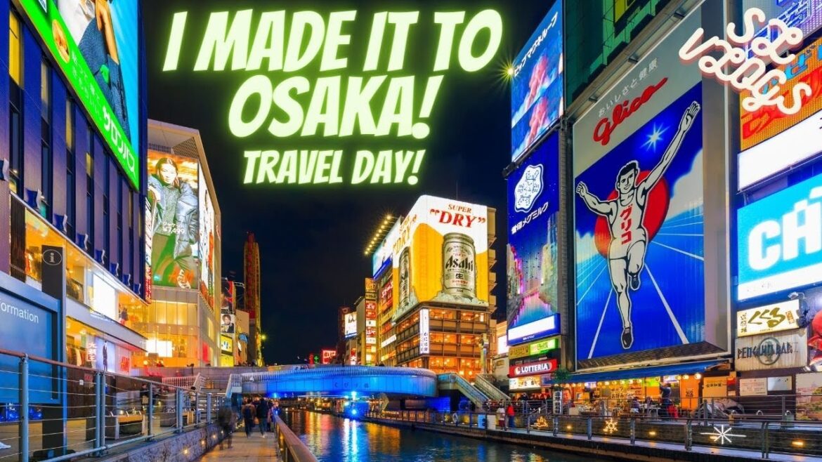 I Made It To Osaka! Big Travel Day From Hiroshima! | SL VLOGS JAPAN