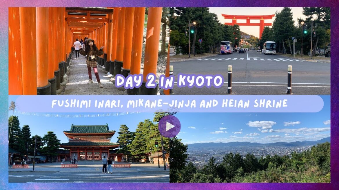 Kyoto Day 2: Fushimi Inari, Mikane Jinja and Heian shrine