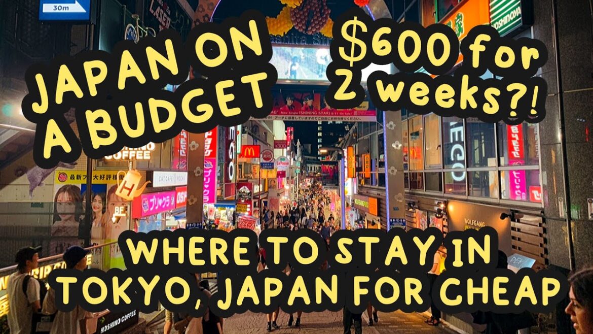 Japan hotel on a budget! Where to stay in Tokyo, Japan for cheap. $600 for 2 weeks?! Japan hotel on a budget! Where to stay in Tokyo, Japan for cheap. $600 for 2 weeks?!