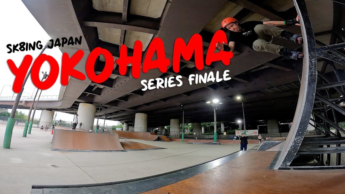 Yokohama Skatepark - Aggressive inline skating in Japan - Skating in Tokyo Episode 8
