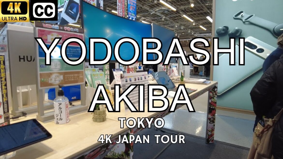 [4K] Japan Walk Tour | Yodobashi Akiba | Tokyo | Part 2
